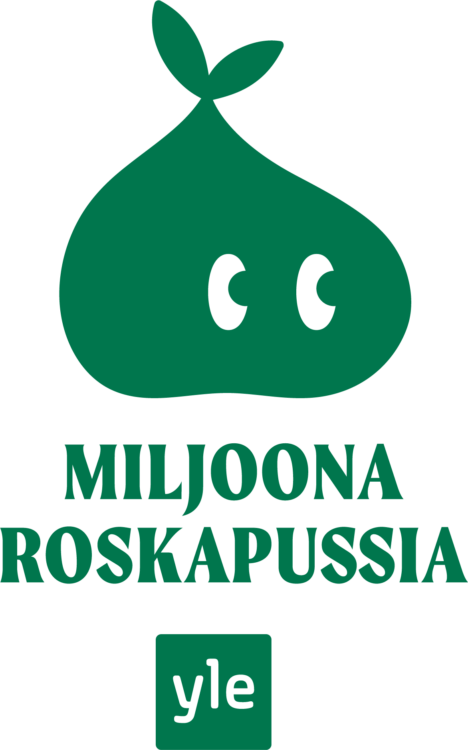 Miljoona roskapussia -kampanjan logo