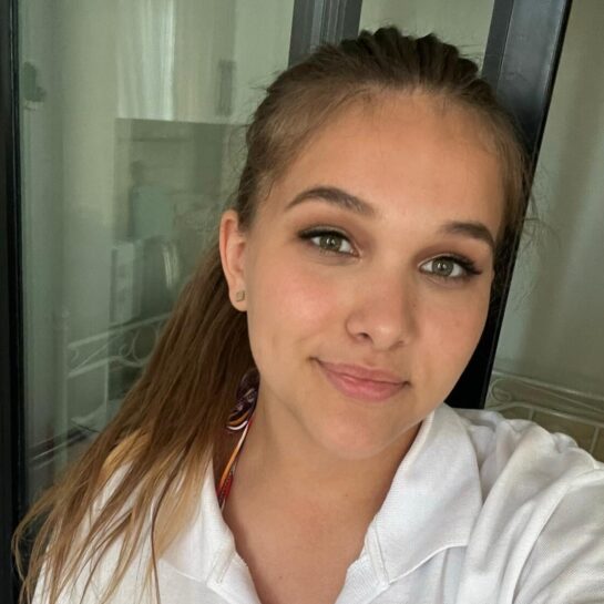 Alina Bielkina, ukrainalainen kotoutumiskoulutuksen opiskelija.
