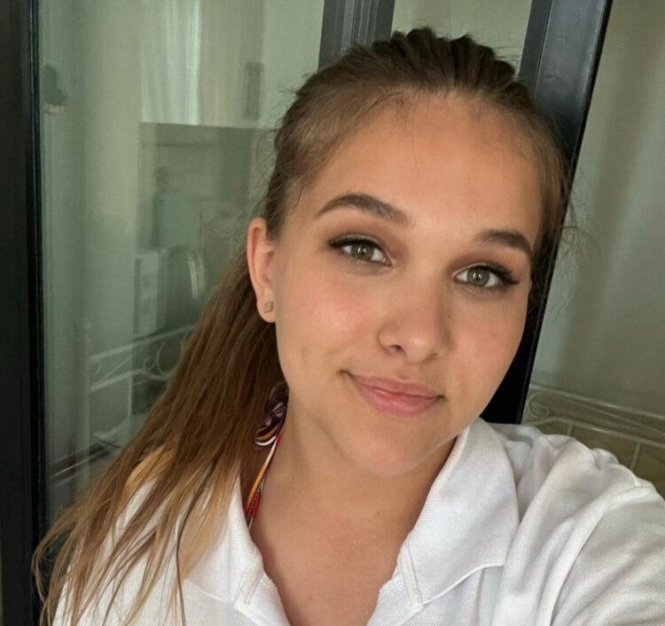 Alina Bielkina, ukrainalainen kotoutumiskoulutuksen opiskelija.