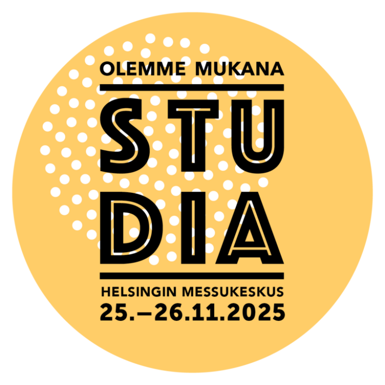 Studia messujen banneri